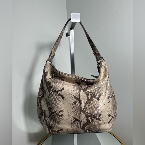 Kate Spade Hobo Snake Print Leather Shoulder Handbag - Picture 7 of 16